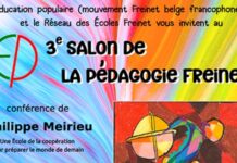 18/04 : 3e Salon de la Pédagogie Freinet